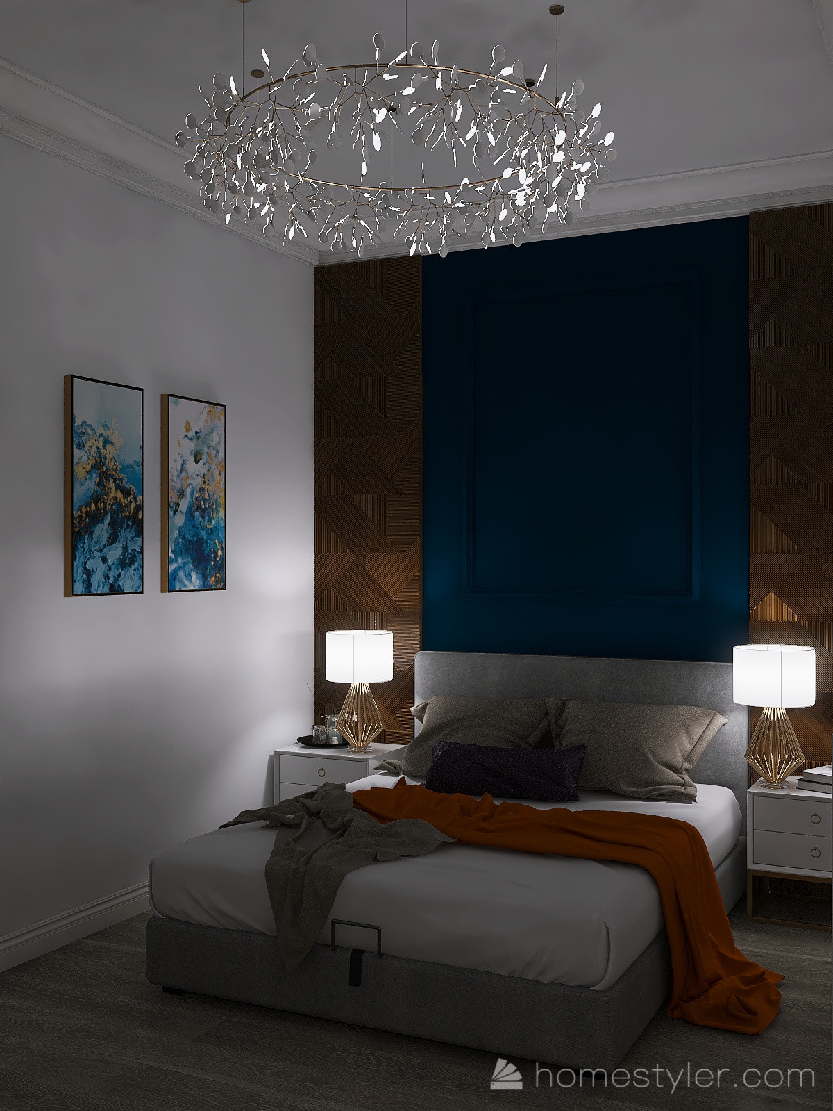 Проект двухкомнатной квартиры для семьи с детьми