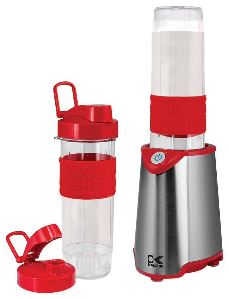 Kalorik Personal Sport Blender, Red Contemporary Blenders by
