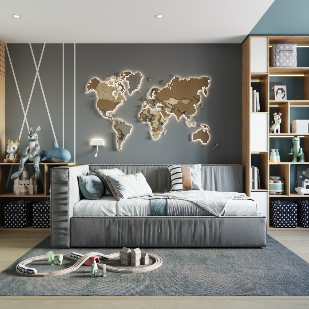 Интерьер детской для мальчика