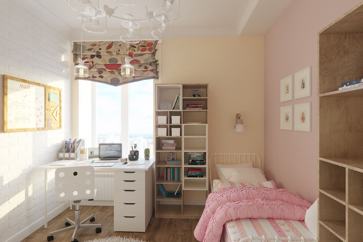 Квартира в стиле лофт в ЖК Новая высота