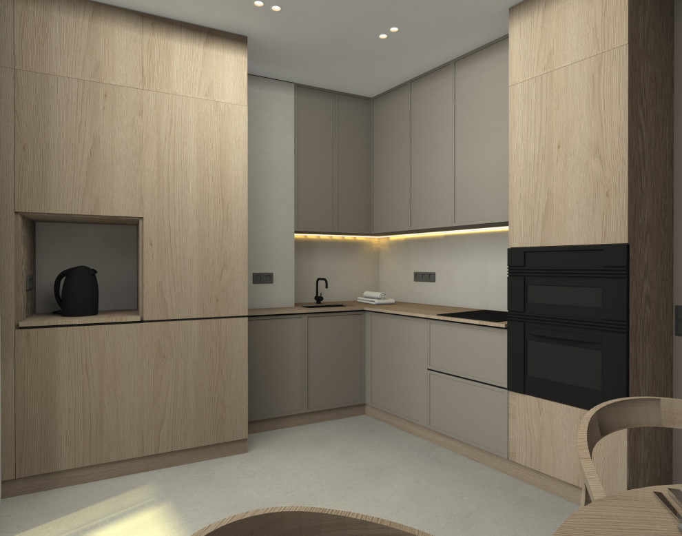 Проект двухкомнатной квартиры в г. Зеленоградске