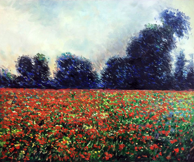 Poppies at Giverny