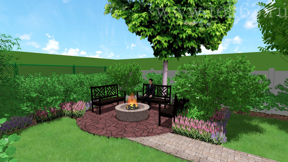 Ландшафтный проект 30 соток в Самаре