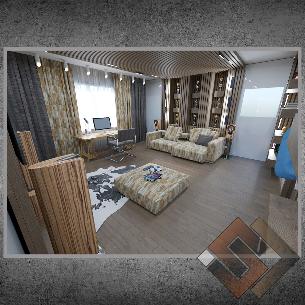 Частный дом в лаконичной концепции