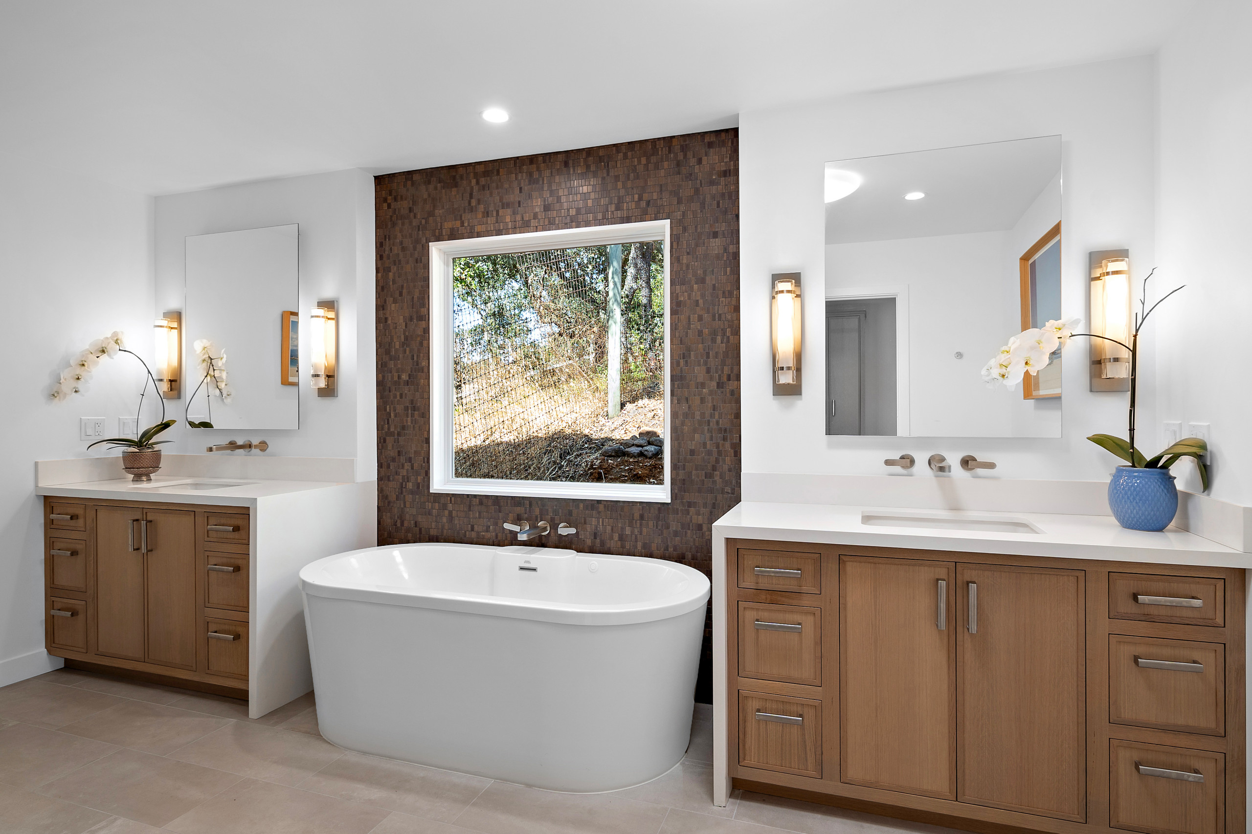 Santa Rosa | New Transitional Bathroom Remodel