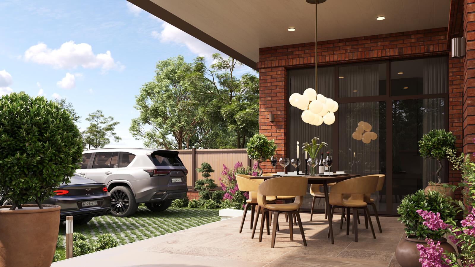 Одноэтажный дом на 160 кв.м. в Краснодаре