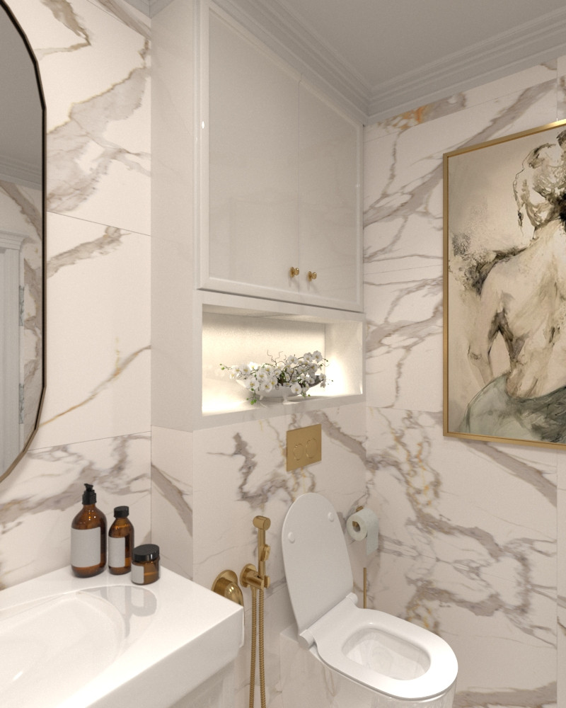 Ванная комната Неоклассика