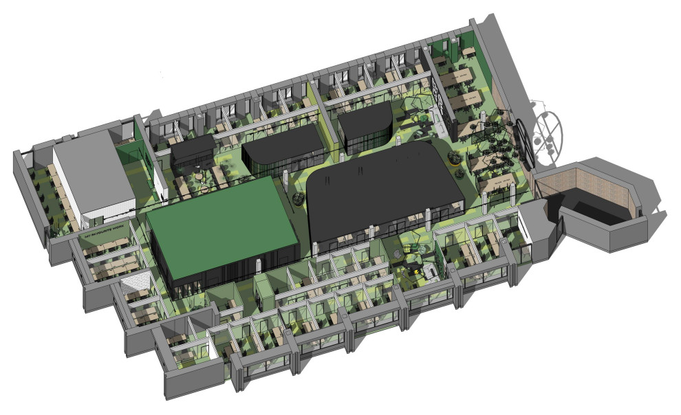 коворкинг в зелени