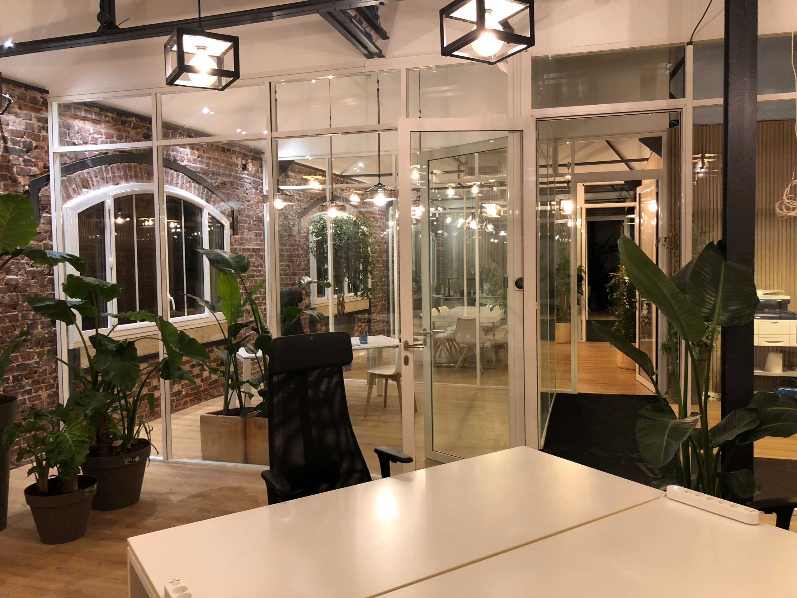 Rénovation de Bureaux style industriel