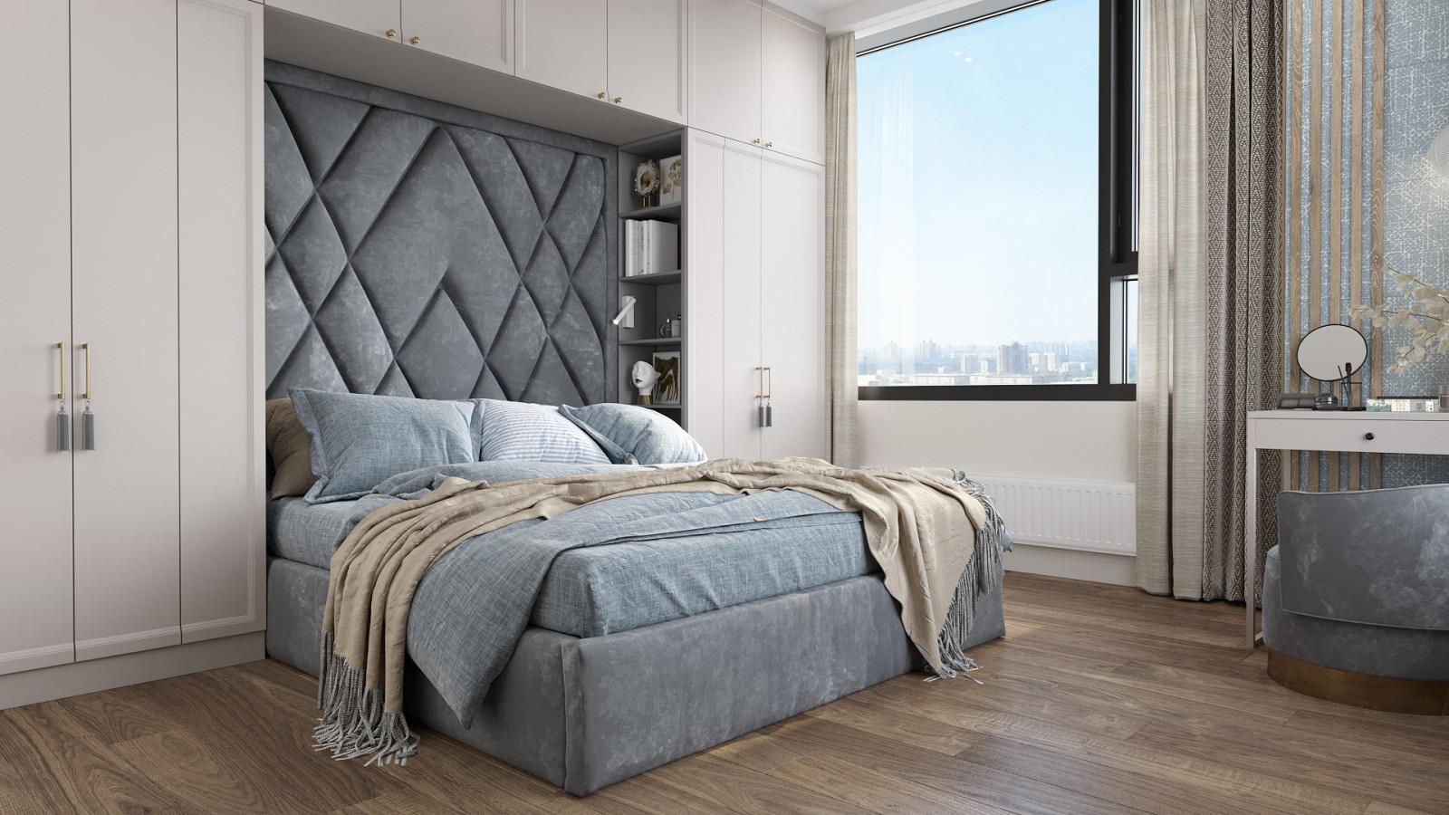 Оригинальное изголовье кровати