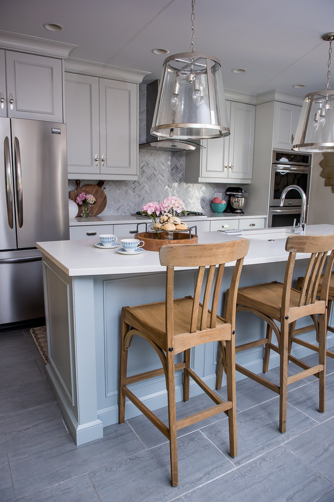 Kitchen - transitional kitchen idea