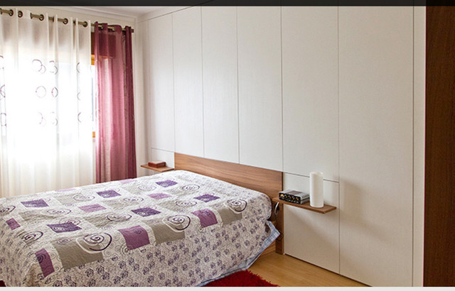 Bespoke bedroom with loads of storage modern-bedroom
