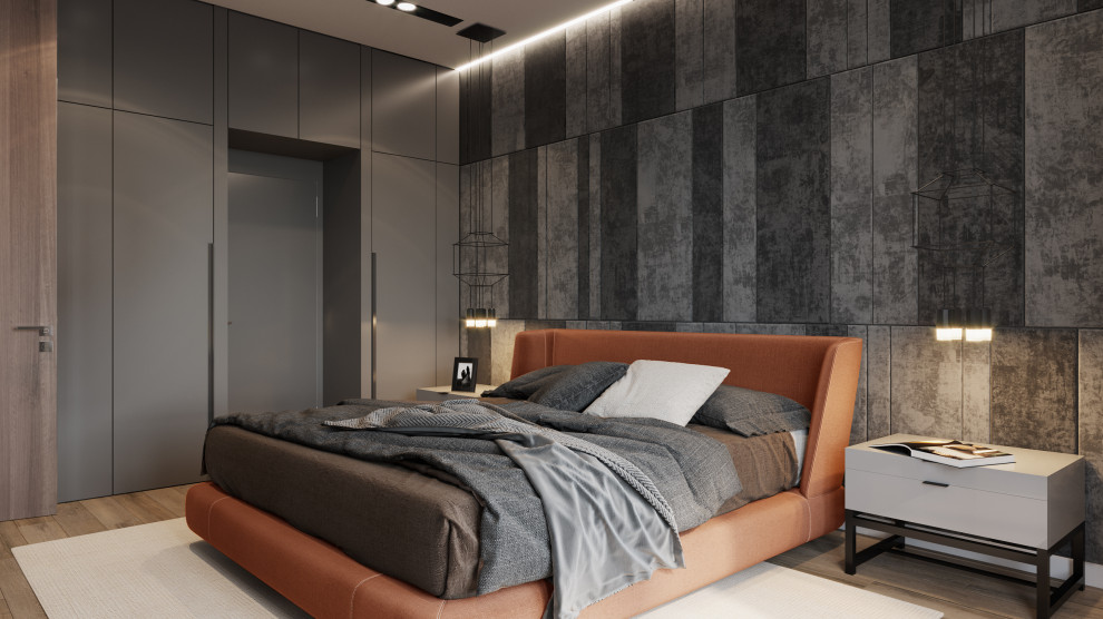 Спальня в ЖК "Сердце Столицы"