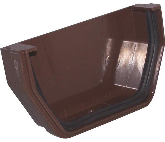 Raingo RB103 Gutter Corner BRN