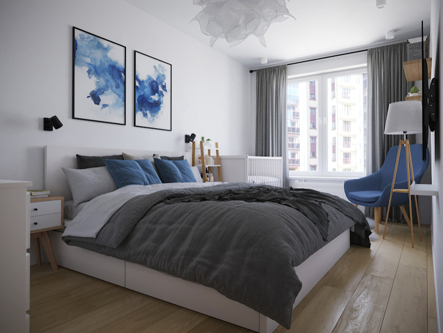 Зеленые акценты в ЖК "Цветной бульвар"