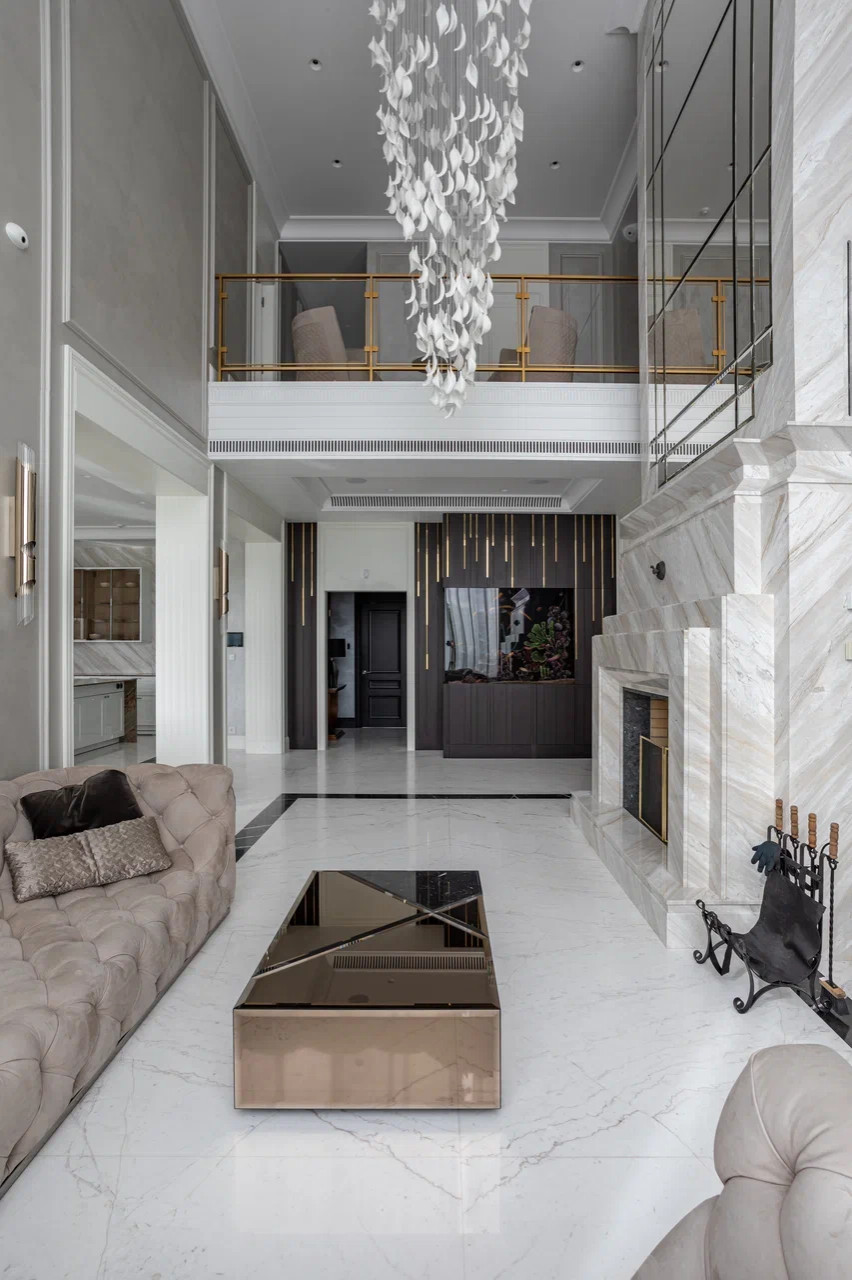 Интерьер жилого дома в Ленинградской области