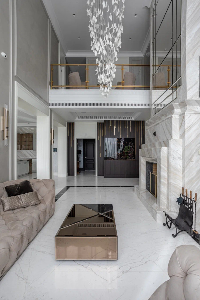 Интерьер жилого дома в Ленинградской области