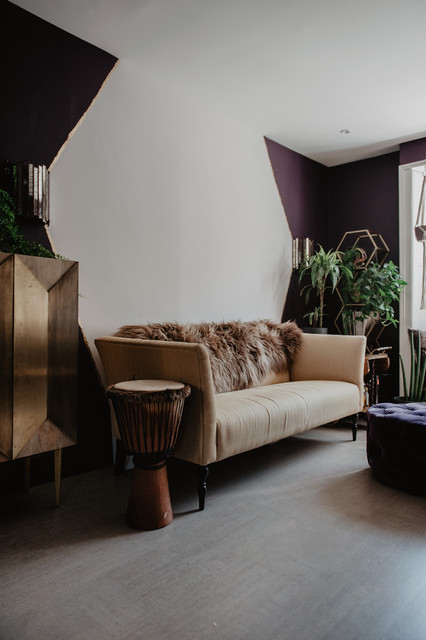 Islington Open Plan Conversion modern-vardagsrum