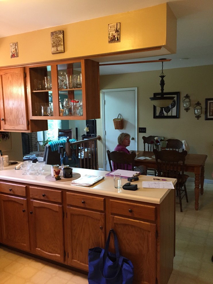 Bright Kitchen from Dark and Crowded, Harrisburg, Pennsylvaia