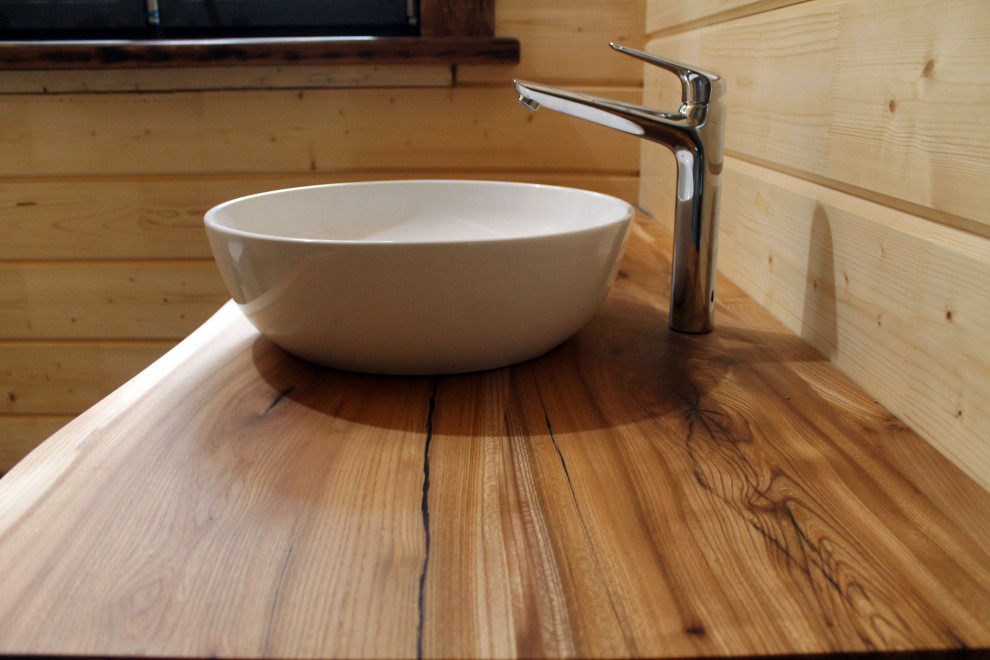 Live edge тумба под раковину