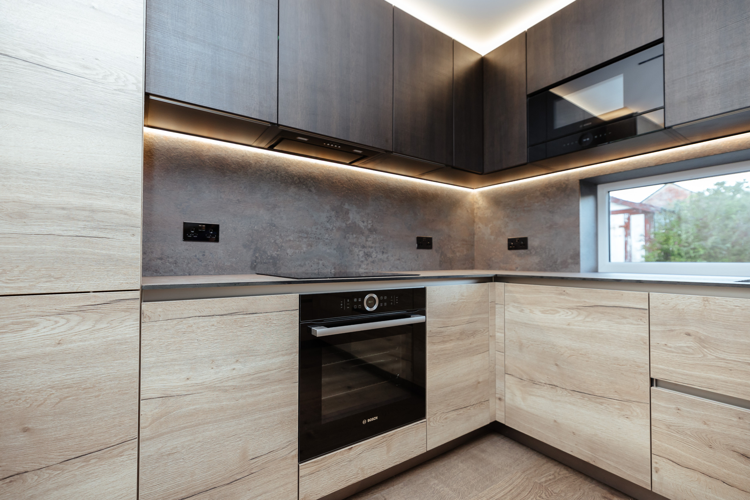 Mixing Wood Grain in Marton, Blackpool