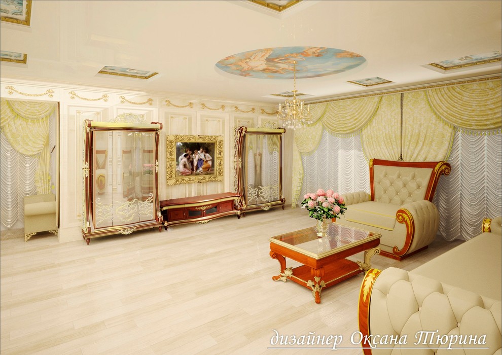 проект гостиной