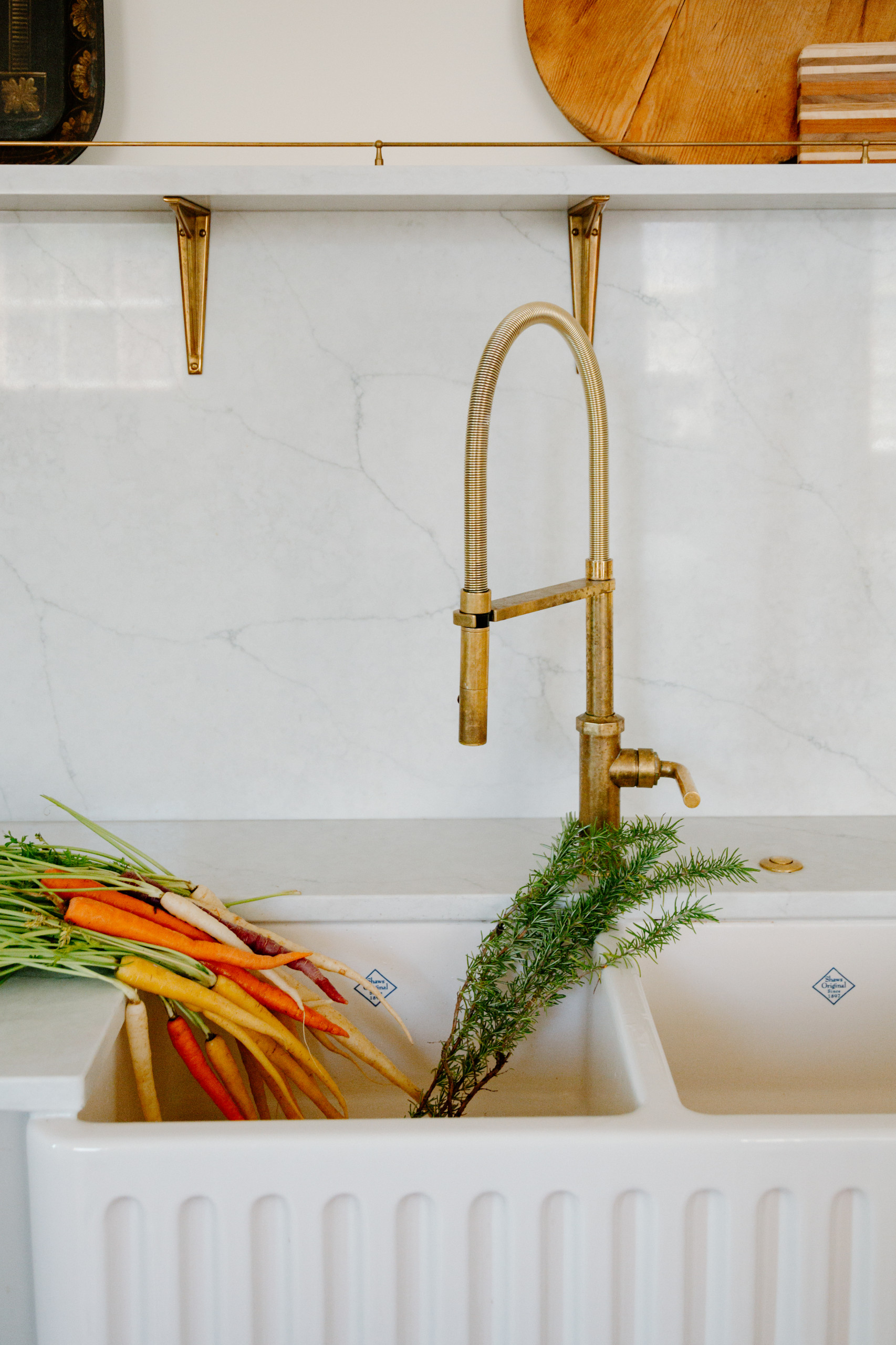 Double Sink, Super faucet