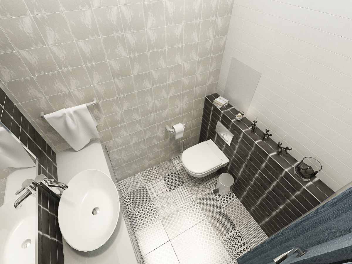 Дизайн интерьера однокомнатной квартиры.Современная класиика