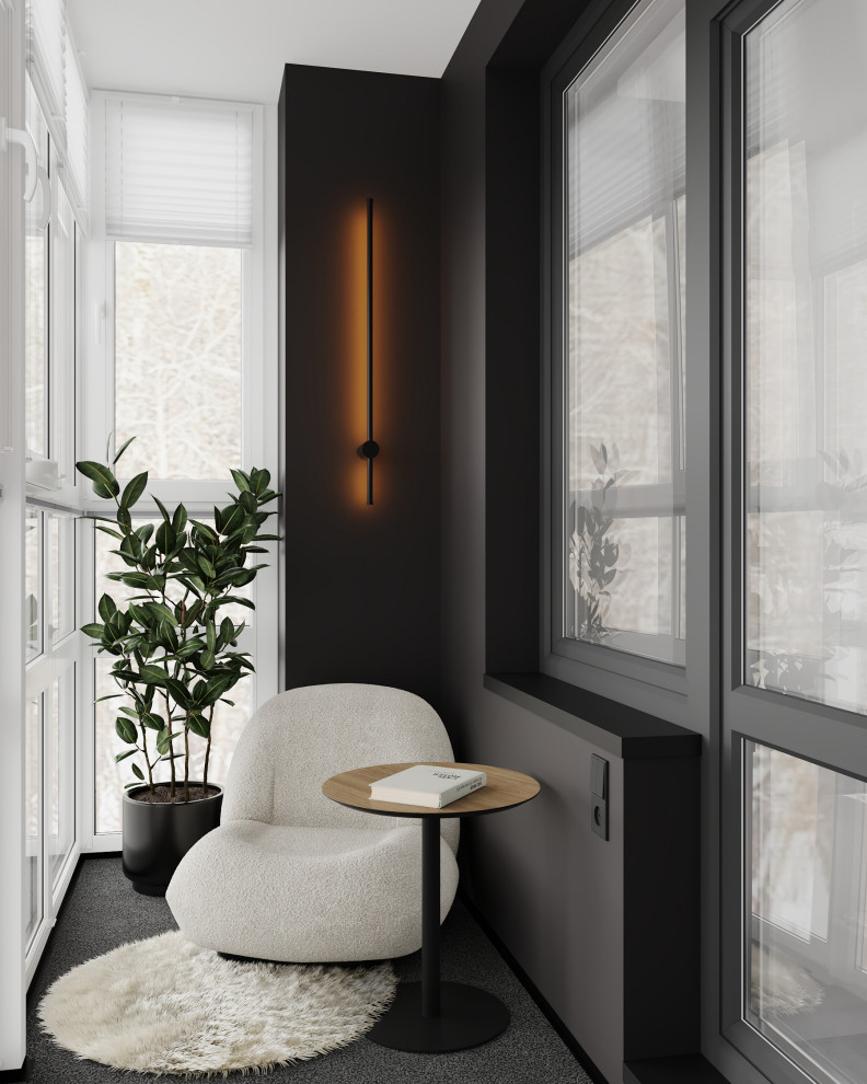 Спальня (трехкомнатная квартира в ЖК "Илмари", Пенза)