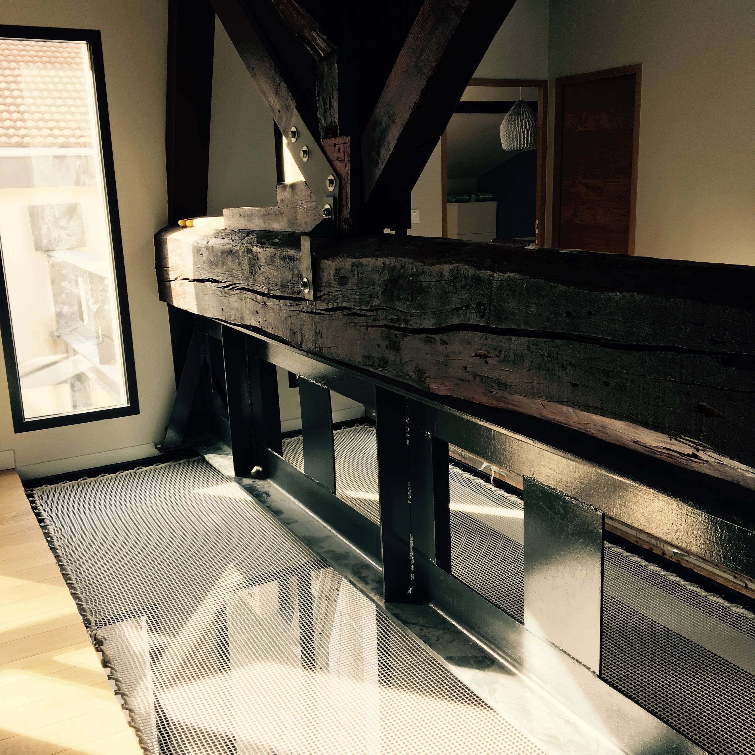 Rénovation d'un hangar en Loft