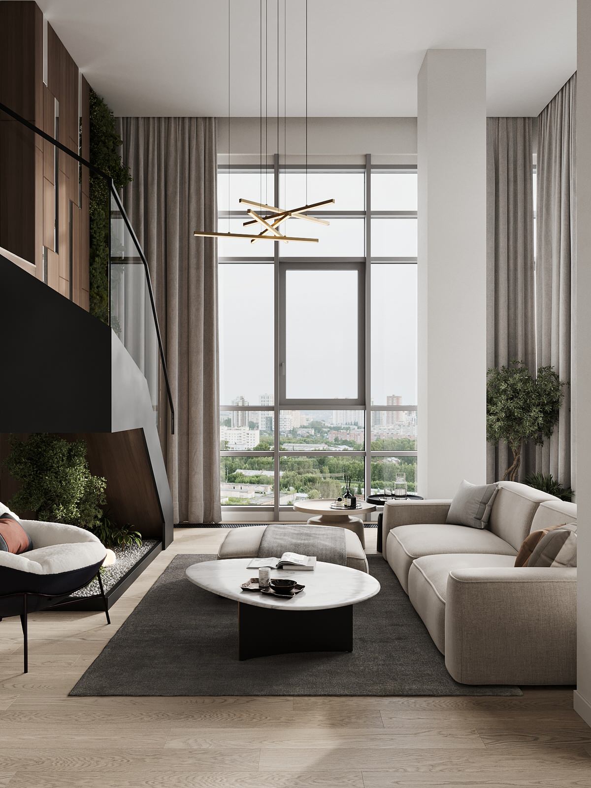 Проект пентхауса в ЖК «Империал» в Архангельске