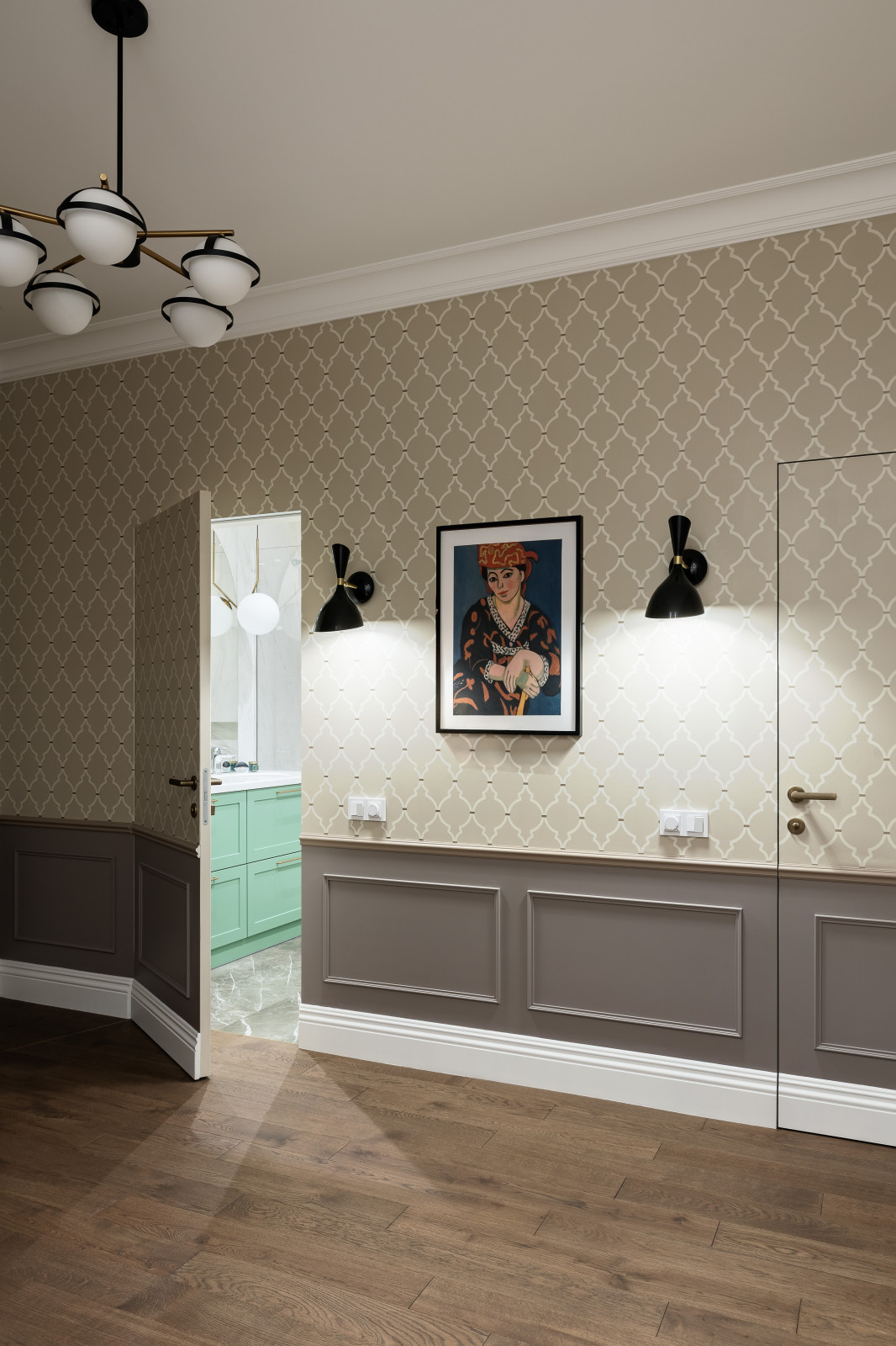 Colorful apartment with children's room