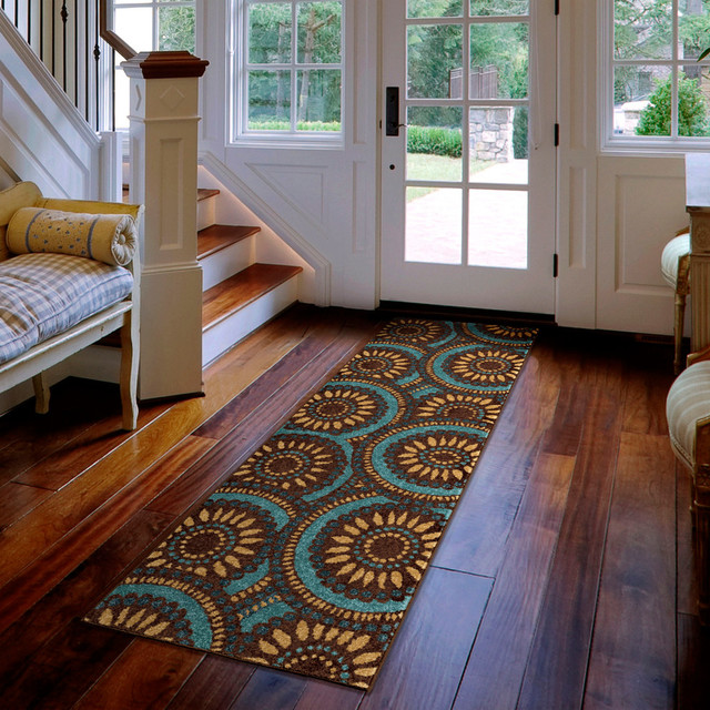 Bright Dotted Merrifield Indoor Outdoor Area Rug Multicolor 2 3 X8 Bright Dotted Merrifield Indoor Outdoor Area Rug Multicolor