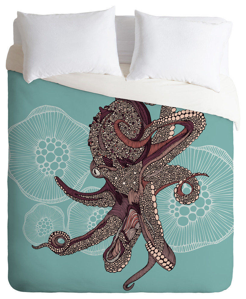 Valentina Ramos Octopus Bloom Duvet Cover