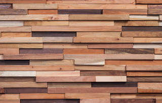 Reclaimed Wood Tiles, Wonderwall Studios, Blunt - Rustic - Wall Panels ...