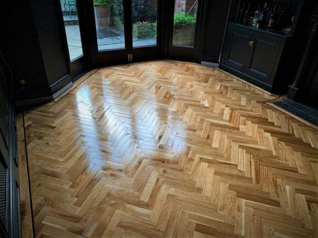 Herringbone Parquet klassisk-vardagsrum
