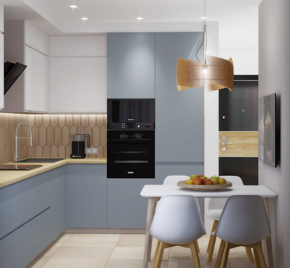 Квартира в современном стиле 47 кв.м. ЖК "Парковые Аллеи"