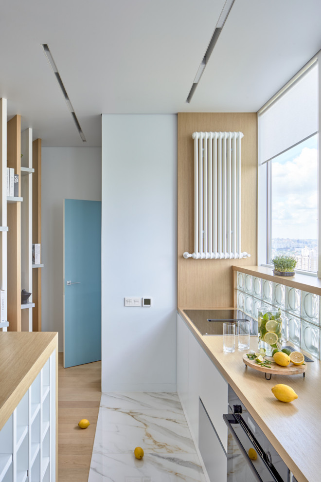 Классная двушка с кухней на лоджии 53 м²