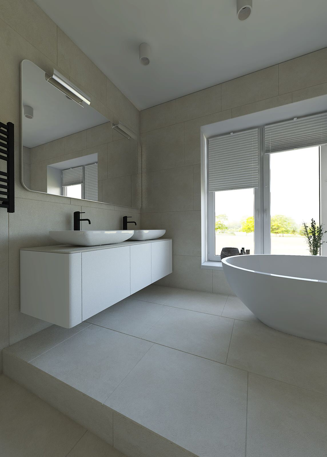 Дизайн-проект ванной комнаты / г. Казань, р. Татарстан