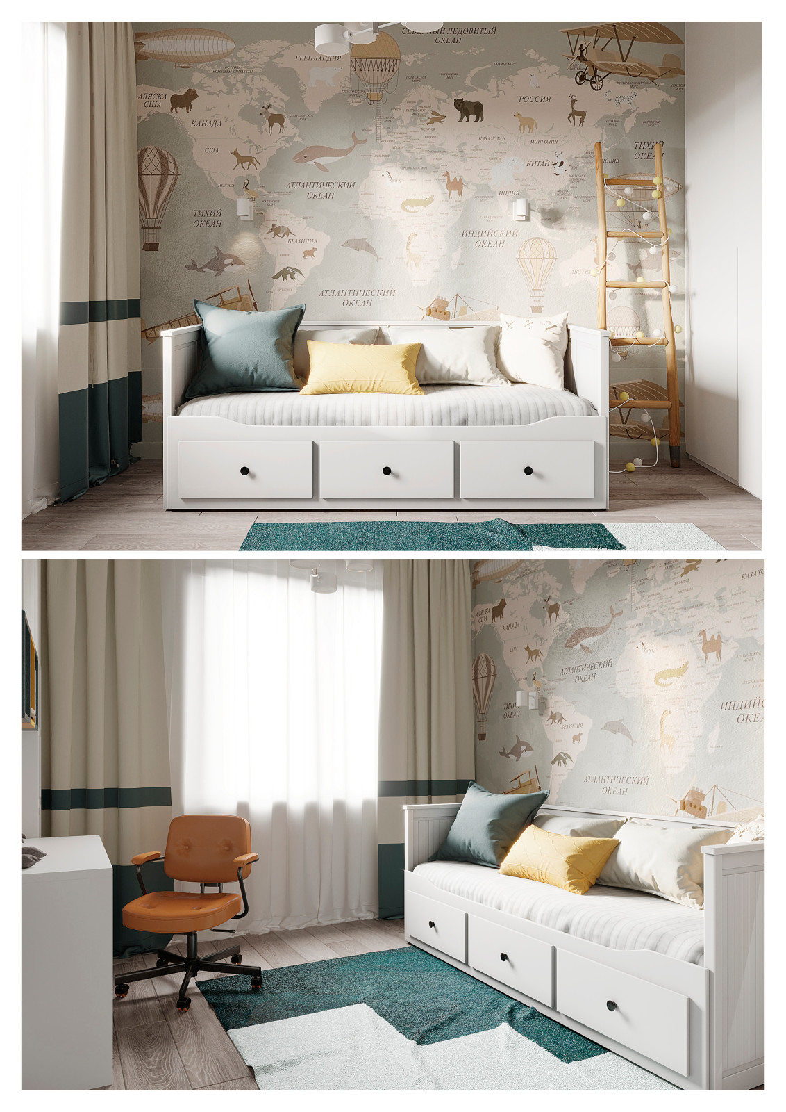 Двухкомнатная квартира для семьи в ЖК Загорье