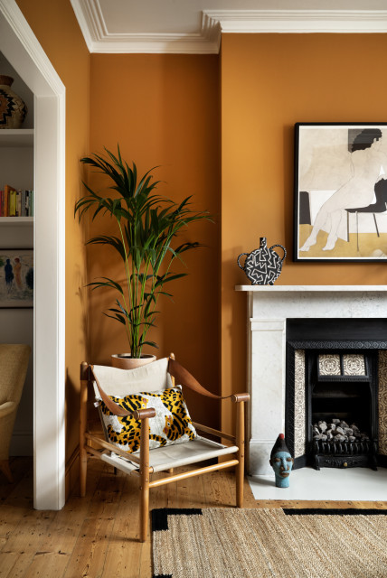 Victorian Terrace, Peckham contemporary-living-room