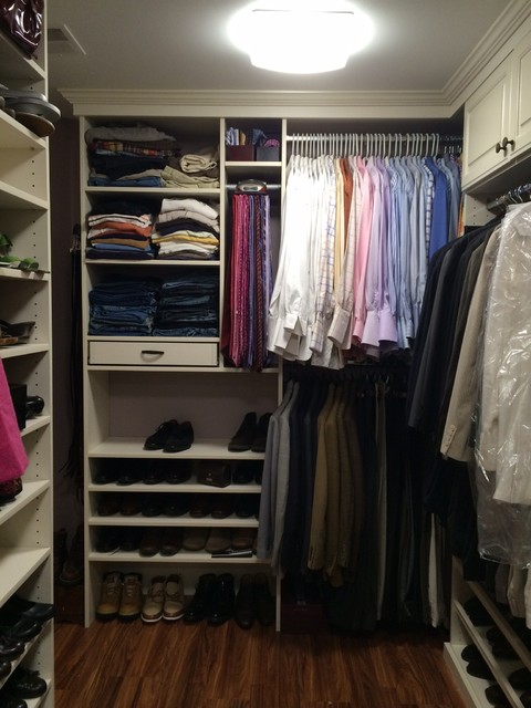 Elegant Master Closet in Bowie, MD - Traditional - Closet - DC Metro ...