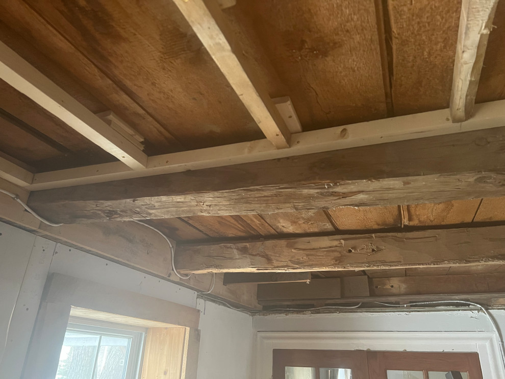 Farmhouse insulation and drywall