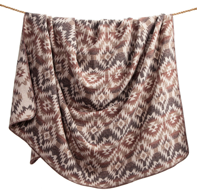 Mesa Wool Blend Throw Blanket, 50" x 60", 1PC