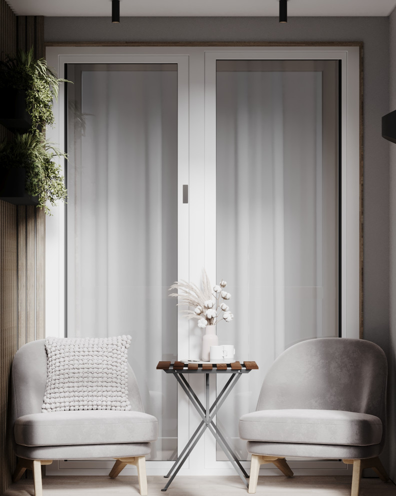 Интерьер квартиры 87м2 в поселке парке Весна