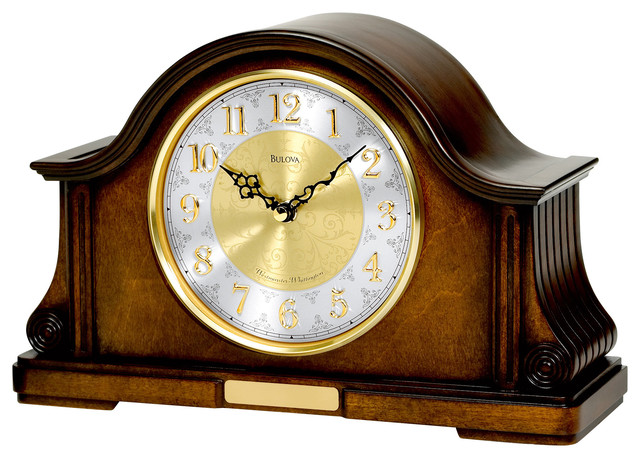 Chadbourne Mantel Clock Traditional Desk And Mantel Clocks