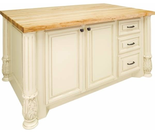 Jeffrey Alexander Milanese White Kitchen Island X Jeffrey Alexander Milanese White Kitchen Island X