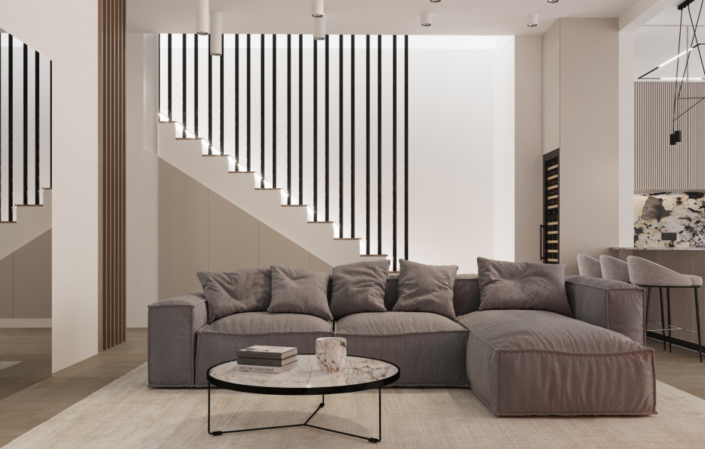 Дизайн-проект таунхауса 280м2 ЖК Park Fonte