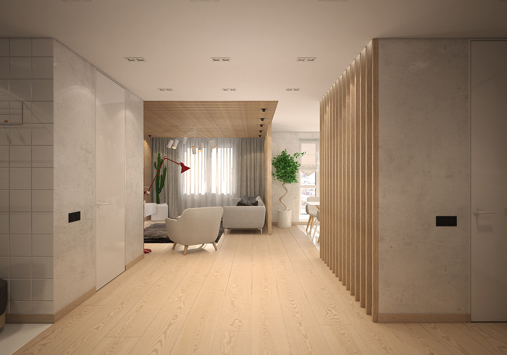 гостиная-кухня