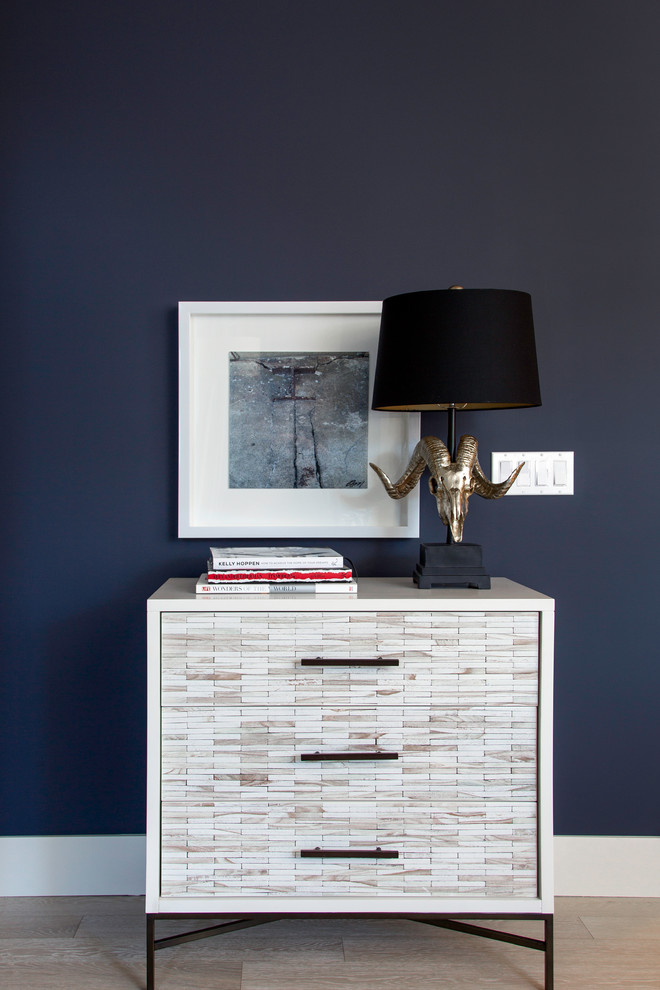 Transitional home design photo in Calgary